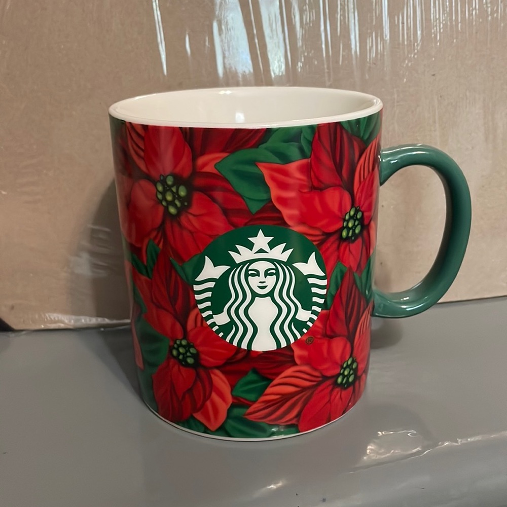 2020 Poinsettia Starbucks Mug